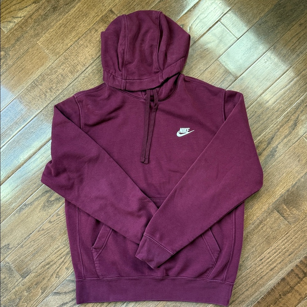 Nike Burgundy Hoodie